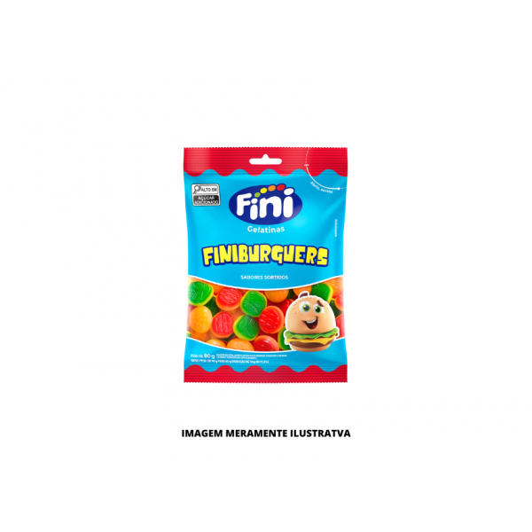 BALA - FINI - 80g GOMA MINI BURGUERS